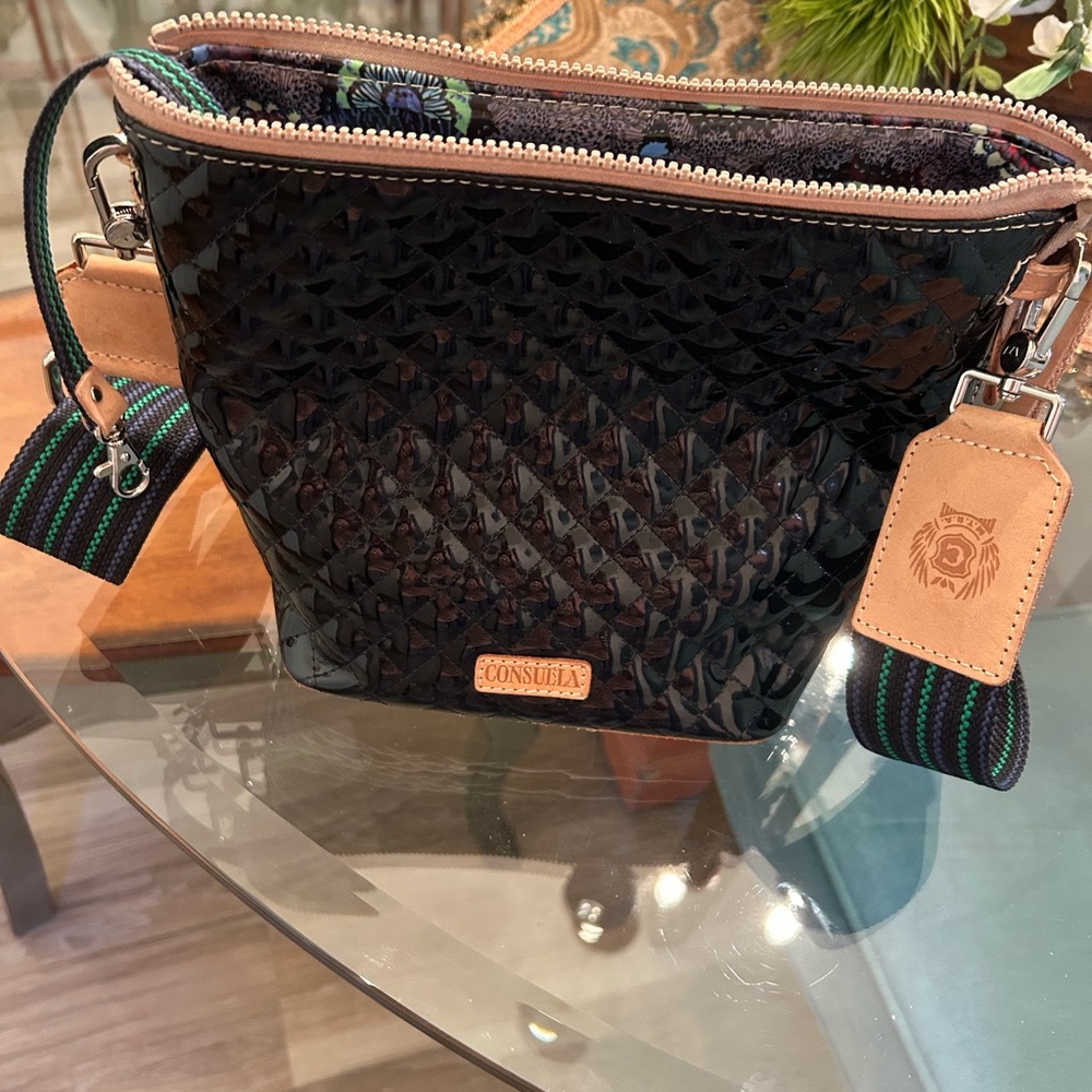 Consuela Handbag.  Crossbody/Bucket style. Like new